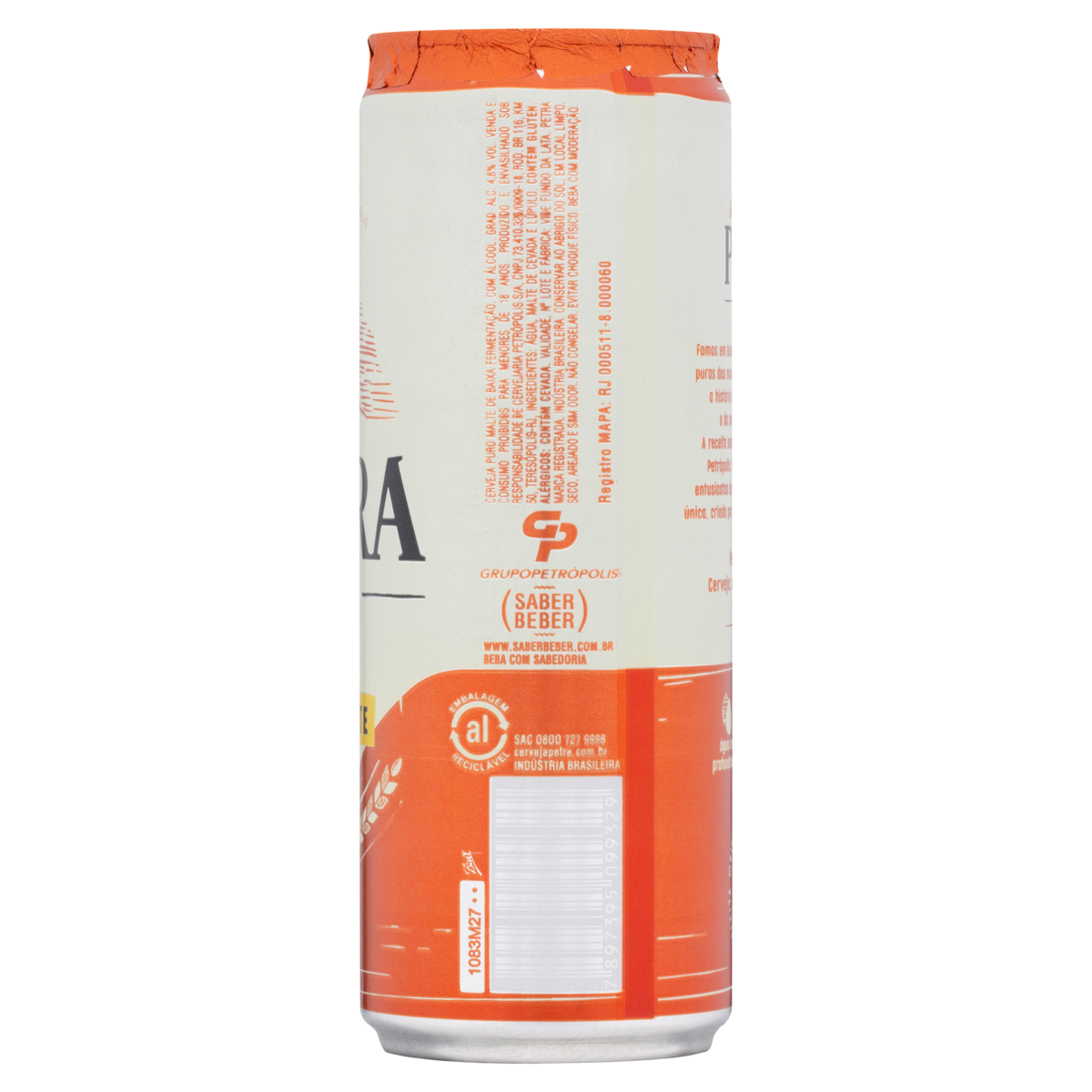 Cerveja Puro Malte Petra Origem Lata 350ml
