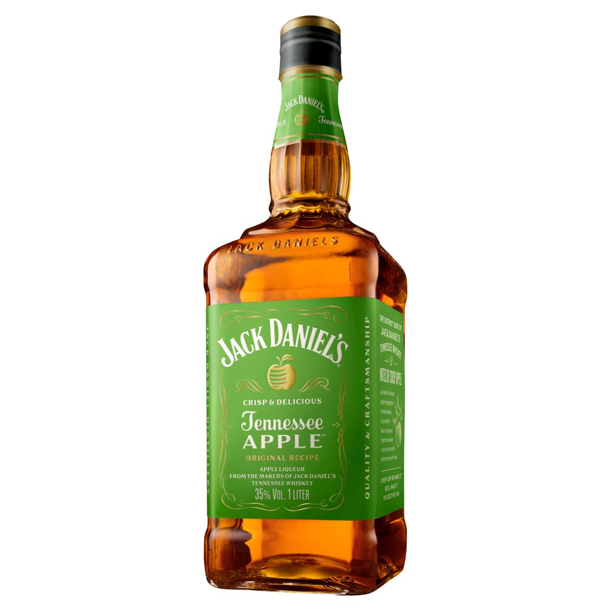 Whisky Apple Jack Daniels Garrafa 1l