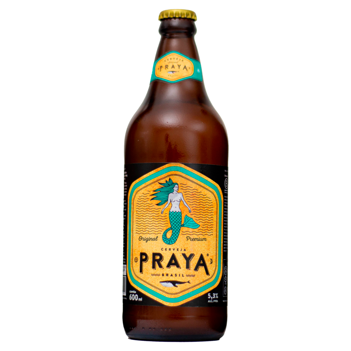 Cerveja Praya Receita Clássica 600ml