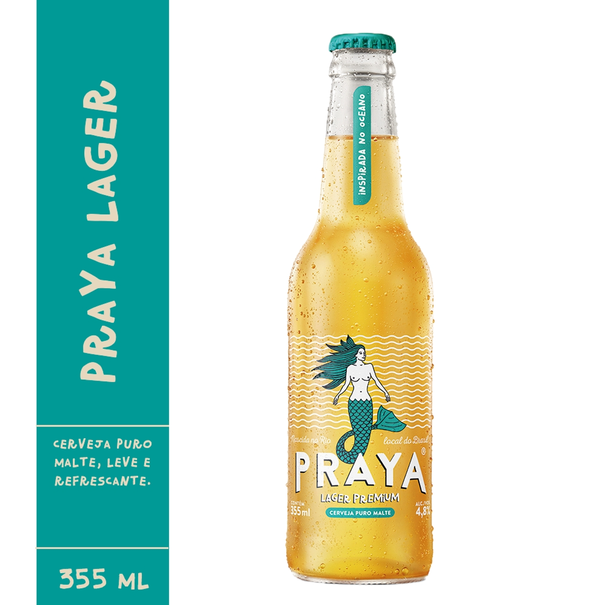 Cerveja Praya Lager 355ml